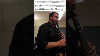 JeanXavier Lefèvre  Clarinet Exercise No 40 [upl. by Ewold]