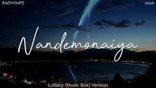 RADWIMPS  Nandemonaiya  LullabyMusic Box Version  Kimi No Na Wa OST [upl. by Ettevahs776]