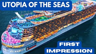 Utopia of the Seas 9124 Our First Impression What We Really Think [upl. by Imak110]