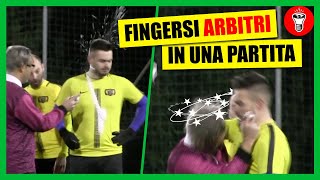 Fingersi Arbitro a una Partita di Calcetto  Candid Camera Calcio  theShow [upl. by Agarhs]