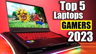 Top 5 MEJORES LAPTOPS GAMING 2023 ✅ CALIDAD PRECIO 🤑🤑 [upl. by Adam]