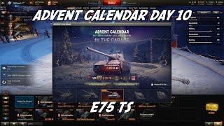 World of Tanks Advent Calendar 2021 Day 10  Is the E75 TS worth it [upl. by Cynthla]