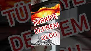 DEPREM OLDU SON DAKİKA [upl. by Eittocs]