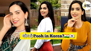 Who is Pooh in Korea🇮🇳🇰🇷 shorts Facts about Poonam Naruka [upl. by Ayotal134]