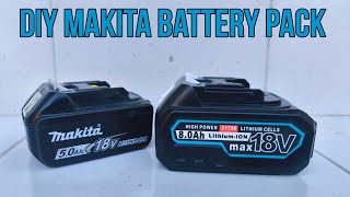 DIY MAKITA 18V BATTERY [upl. by Nylarat]