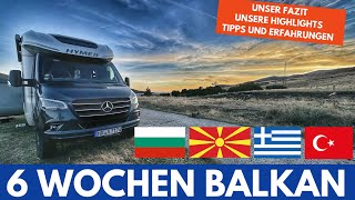 6 Wochen BALKAN  Unser Fazit über die 4 wichtigsten Reiseländer [upl. by Dlorad]