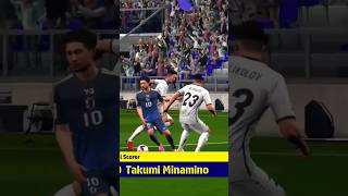 Takumi Minamino 🔥 Another Angle youtubeshorts efootball football [upl. by Axe]