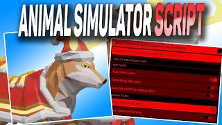 Animal Simulator ScriptAuto FarmRobloxLxndynYT [upl. by Ridan]