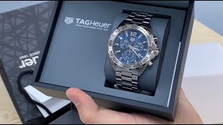 Tag Heuer Tachymeter Watch For Men Unboxing [upl. by Baniaz]