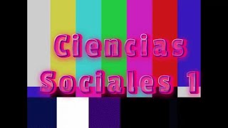 Ciencias Sociales  Prog 2  parte 1 [upl. by Atimed945]