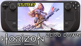 Horizon Zero Dawn on Steam Deck VERIFIED  Best Way to Play  40 FPS Possible [upl. by Merralee371]