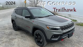 2024 Jeep Compass Trailhawk review  Off road capability with on road good manners [upl. by Attey]