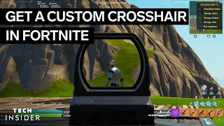 How To Get A Custom Crosshair In Fortnite [upl. by Naras609]