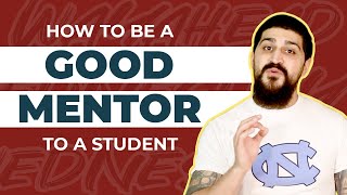 How to be a Good Mentor to a Student mentoring TIPS and STRATEGIES [upl. by Dayiz]