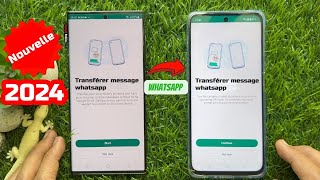 Comment Transférer Un Message Whatsapp 2024 [upl. by Battiste320]