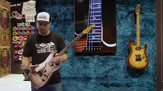 NAMM 2024 EBMM Rabea Massaad Artist Series Sabre Rig Rundown [upl. by Neladgam771]