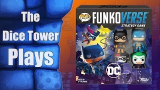 Funkoverse Strategy Game  A Dice Tower Play Through [upl. by Canale416]