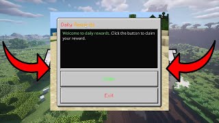 How to Make an Daily Reward System In Minecraft Bedrock SUPER EASY [upl. by Alhak]