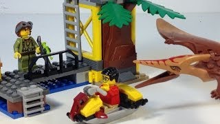 LEGO Dino 5883 Tower Takedown  Pteranodon Dinosaur from 2012 [upl. by Alena]