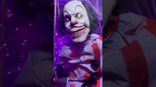 Toothy the clown animatronic spirithalloween hauntedhouse [upl. by Viole]