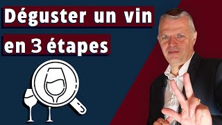 Déguster un vin en 3 étapes [upl. by Anatak18]