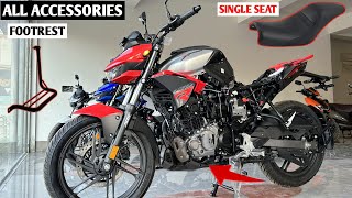 Finally Hero Xtreme 125r All Accessories Price Available Engine Cowl Ladies Footrest amp Leg Guard [upl. by Adriel247]