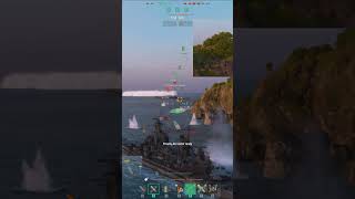 Warships🏴‍☠️  Georgia  You scratched the wrong Battleship worldofwarships wows cqc [upl. by Ede]