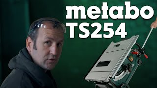 Metabo TS254 Site Saw  Toolstop Review [upl. by Ailsa]