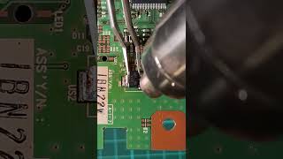 How to Easily Remove AMS1117 Voltage Regulator electronic smdsoldering soldering repair [upl. by Dotson]