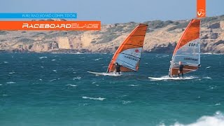 Loftsails 2017 Raceboardblade in action [upl. by Sukramal337]