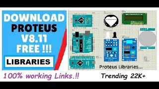 Learn How to Add Free Libraries in Proteus 8 Software  Expand Your Design Arsena🦾 [upl. by Hulbig]