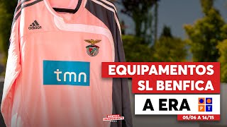 EQUIPAMENTOS DO BENFICA  A era PT  0506 a 1415 [upl. by Fachini]