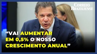 HADDAD REFORMA TRIBUTÁRIA VAI ELEVAR CRESCIMENTO DO BRASIL EM 05 [upl. by Scevour338]