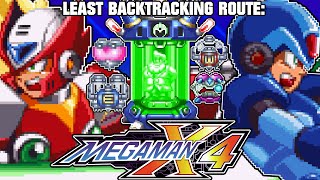 The DEFINITIVE Guide to Mega Man X4 All Items Least Backtracking [upl. by Nnayelhsa569]