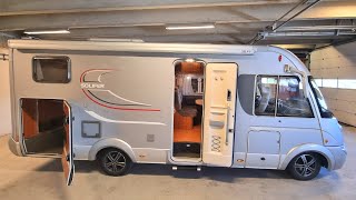 Luxury Yearround Integrated Motorhome  Hymer Solifer XGO [upl. by Ellerey712]