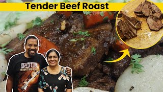 Best Pot Roast Ever Tender Beef Pot Roast amp Gravy  Perfect SlowCooked Goan Beef Roast Recipe [upl. by Tessler]