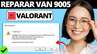 Cómo Reparar el Error Valorant VAN 9005 Windows 10  11 [upl. by Avat442]