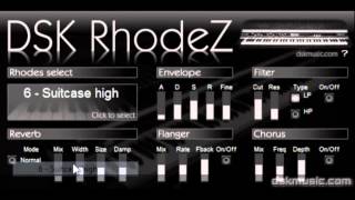 DSK RhodeZ  Free VST [upl. by Ploss782]