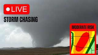 LIVE STORM CHASER TORNADO OUTBREAK IN OKLAHOMA [upl. by Worl]