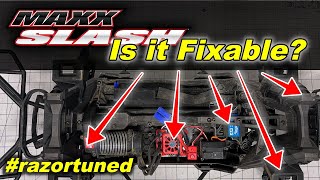 Traxxas Maxx Slash Setup Tips [upl. by Hirst]