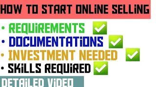 How To Start Ecommerce Business  How To Start Online Business  Ecommerce Business [upl. by Maroj]