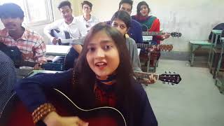 Dhana Dhanya Pushpa Bhora  Bafa Kamalapur branch Guitar Students [upl. by Merri]