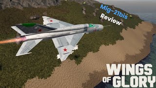 Mig21bis Review  Wings Of Glory Roblox [upl. by Atalaya]