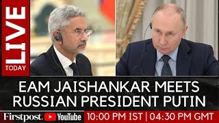 LIVE Russian President Vladimir Putin Holds Talks with Indias EAM S Jaishankar in Moscow [upl. by Gaspard]