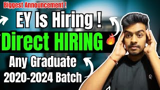 EY Off Campus Hiring  Latest Off Campus Drive  2021  2022  2023  2024 Batch Hiring  Kn Academy [upl. by Lorin]