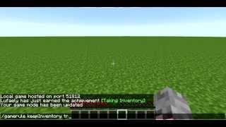 Como usar Keep Inventory No Minecraft [upl. by Jacinda]