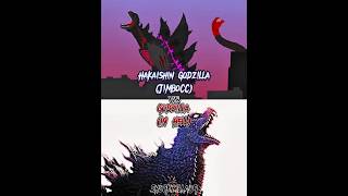 Godzilla In Hell vs Hakaishin Godzilla JimboCC godzillainhell jimbocc [upl. by Ateuqahs709]