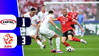 POLONIA PIERDE 3  1 ANTE AUSTRIA POR LA FECHA 2  EUROCOPA 2024  REY DEPORTIVO [upl. by Remmos]