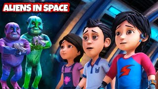 Shiva Cartoon  Aliens In Space  Kids Only [upl. by Oribelle787]