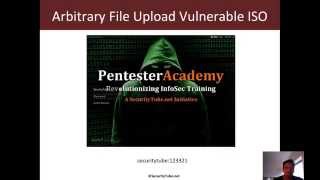 Arbitrary File Upload Vulnerable ISO [upl. by Jelks]